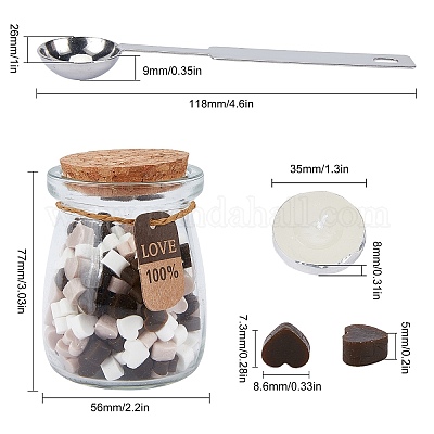 Наборы частиц сургуча для печати в стиле ретро DIY-CP0003-60W-1