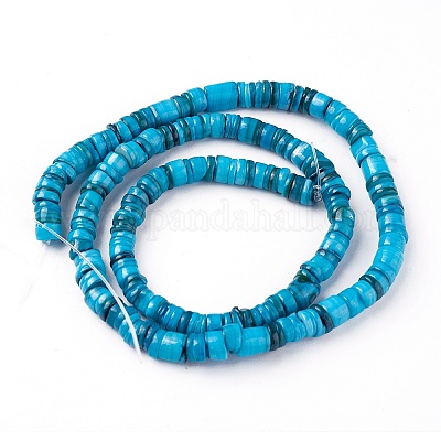 Chapelets de perles de coquillage&nbsp;SSHEL-E571-49C-1