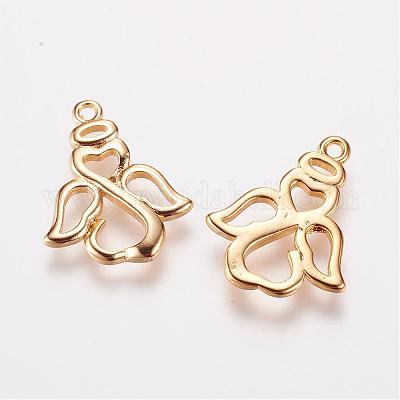 Латунные подвески&nbsp;KK-E180-01G-1