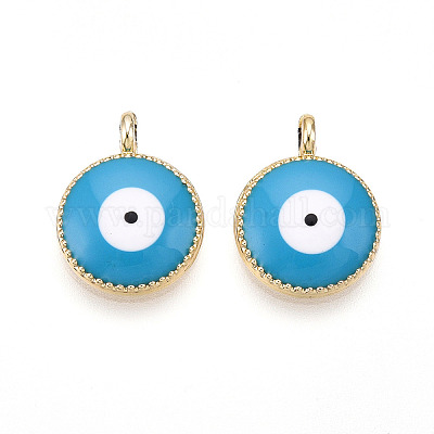 Подвески из эмали и сплава ENAM-T020-105B-1