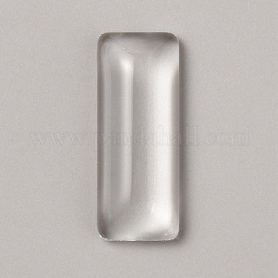 Transparente Glas Cabochons&nbsp;GLAA-WH0038-27A-1