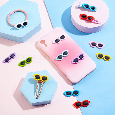 Кабошоны из непрозрачной смолы RESI-GL0001-04-1