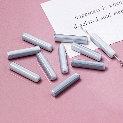 Гальванические стеклянные бусины GLAA-D024-01G-1