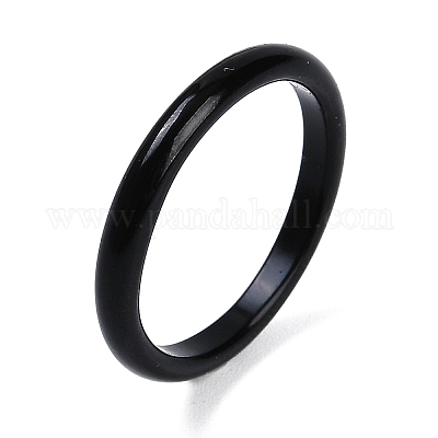 Кольца из натурального агата RJEW-Z075-01A-1