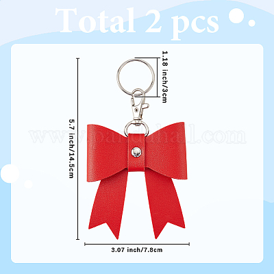 Брелки из искусственной кожи&nbsp;LS-KEYC-WH20816-001P-B-1