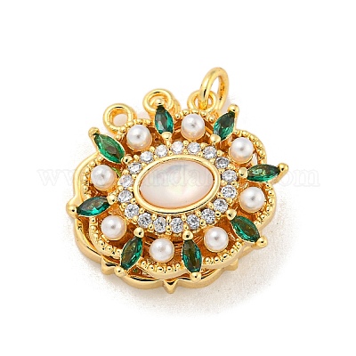 Латунные микро проложить кубического циркония магнитные застежки KK-A214-20G-1