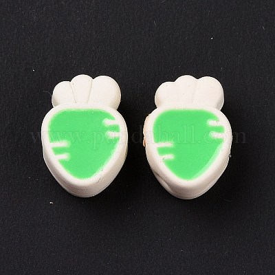 Прорезиненный стиль акриловые европейские бусины SACR-E009-02-1