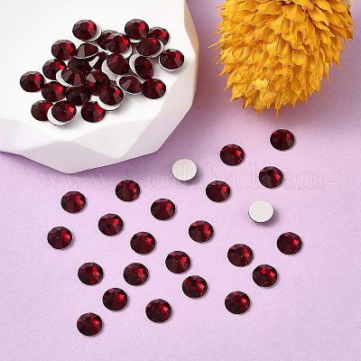 Preciosa® maxima crystal без горячей фиксации плоские камни Y-PRC-NSS12-90090-1