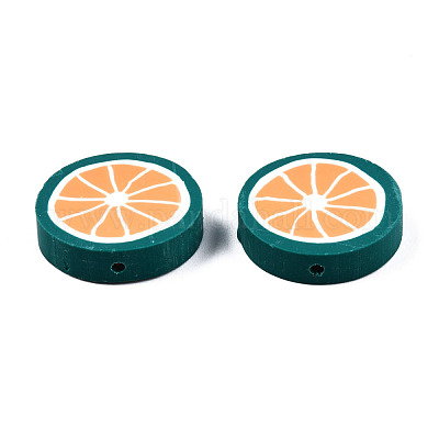 Бусины из полимерной глины  CLAY-N011-62-A02-1