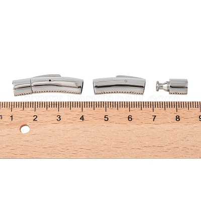 Стойкие к потускнению колонны из хирургической нержавеющей стали 316 штыковые застежки STAS-A021-5mm-1