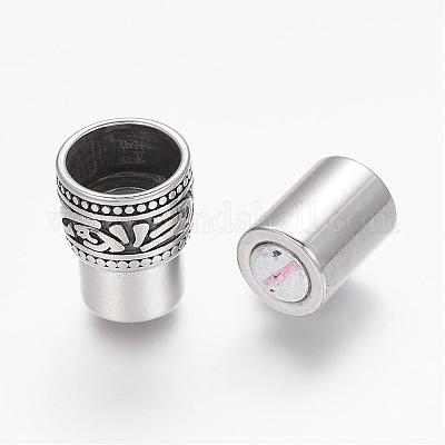 Магнитные застежки из нержавеющей стали 304 с клеевыми концами STAS-K122-15-1