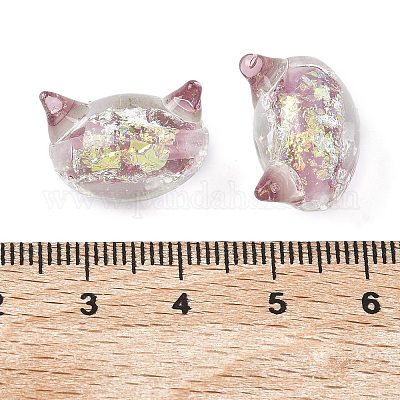 Ручной работы бусины фольги&nbsp;FOIL-Z002-01A-1