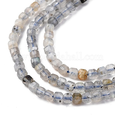 Природные лабрадорита бисер нитей G-RM2025-C13-B-1