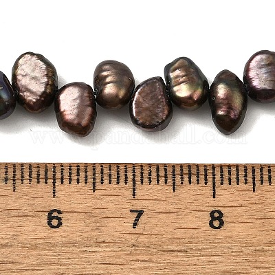 Нити из натурального культивированного пресноводного жемчуга PEAR-I007-03C-02B-1