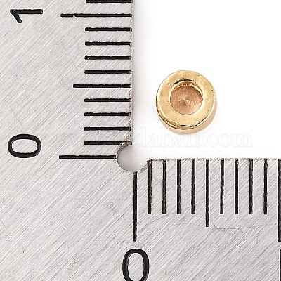 Покрытие стойки плоские круглые латунные кабошоны из микропаве из кубического циркония KK-F874-03G-07-1