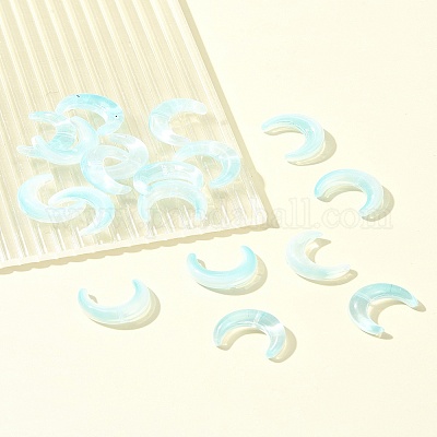 20 шт. градиентные цветные бусины ручной работы в технике лэмпворк LAMP-FS0001-18A-1