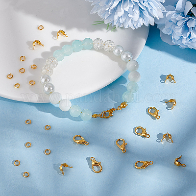 Наборы фурнитуры для карабинов из цинкового сплава DIY-GO0002-21G-1