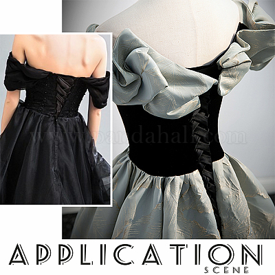 Женские свадебные платья панель скромности FIND-WH0037-26B-1