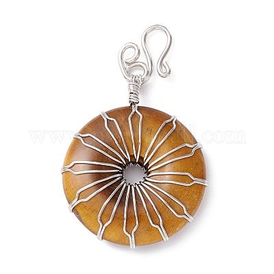 Натуральный и синтетический драгоценный камень большие подвески G-P459-01P-1