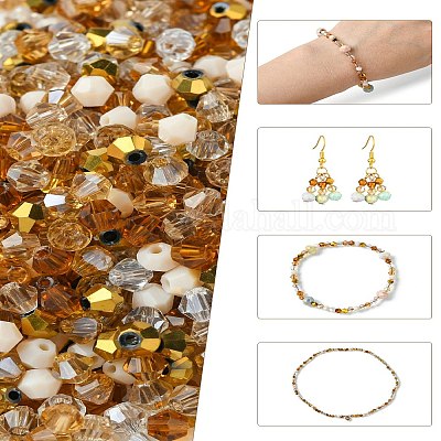 Стеклянные бусины смешанных стилей&nbsp;GLAA-YWC0003-01H-1