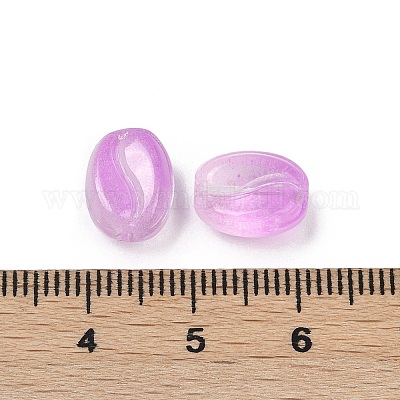 Perles en verre transparentes&nbsp;DGLA-E004-15C-1