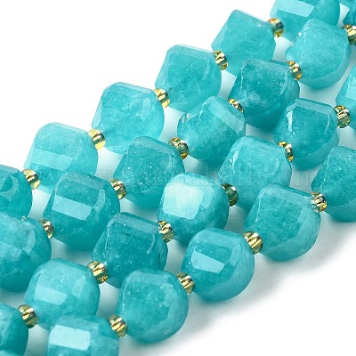 Нити бусин из натурального кварца окрашенные G-U023-A02-17-1