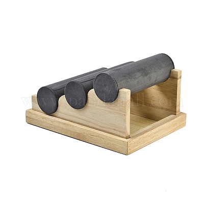 3-уровневые подставки для браслетов из бархатной ткани BDIS-C002-01A-1