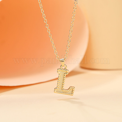 Ожерелья с подвесками в виде инициалов из сплава FS-WG9837C-12-1
