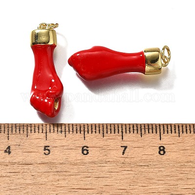 Латунь эмаль подвески KK-Q043-29B-01-1