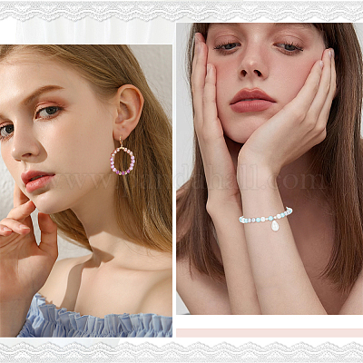 Бусины из искусственного жемчуга из АБС-пластика OACR-SC0001-43-1