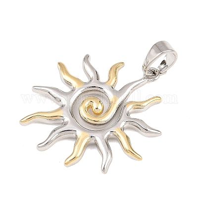 Латунные подвески&nbsp;KK-H541-02GP-1