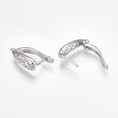 Латунная фурнитура для хооп серег X-KK-S350-070P-1