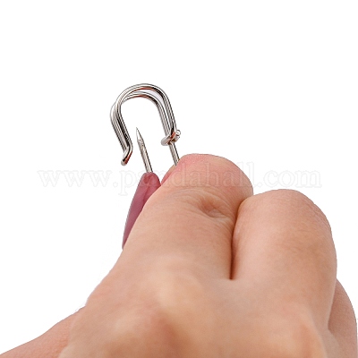 Штифты килт железа брошь застежками ювелирные фурнитура IFIN-R191-40mm-1