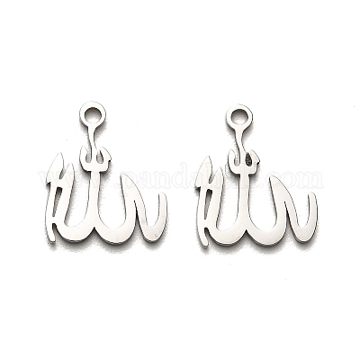 Подвески из хирургической нержавеющей стали 316 STAS-H190-08P-1