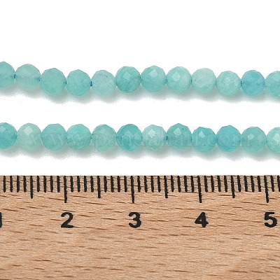Природных амазонит бисер нитей&nbsp;G-B168-A13-4mm-1
