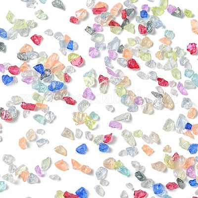 48 г 12 цвета прозрачное гальваническое измельченное стекло GLAA-FS0001-65-1