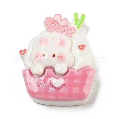 Весна цветущая вишня тема непрозрачная смола кекс декодер кабошоны X-RESI-E055-02E-1