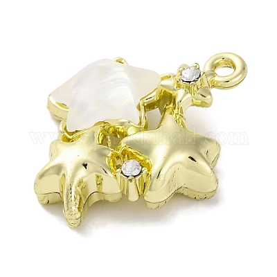 Подвески из сплава и страза FIND-U024-05G-1