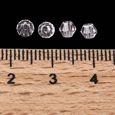 Прозрачные стеклянные бусины&nbsp;GLAA-K072-04S-1