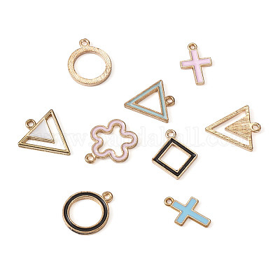 Подвески из эмали и сплава&nbsp;ENAM-TA0002-05G-1