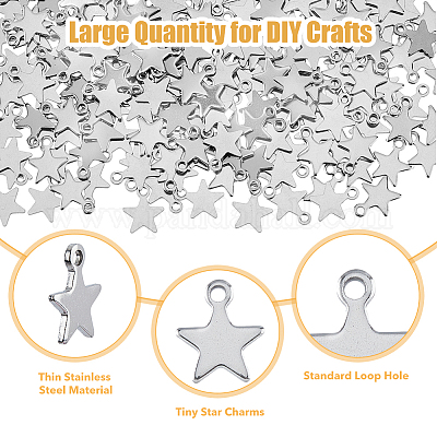 200 шт. подвески из нержавеющей стали 304 STAS-DC0015-35-1