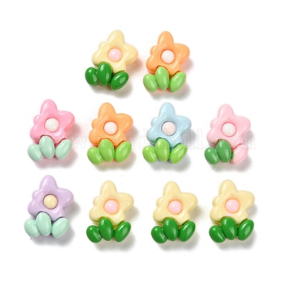 Непрозрачные кабошоны из смолы RESI-I068-01A-03-1