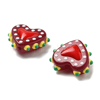 Окрашенные стеклянные бусины X-LAMP-V001-07G-1