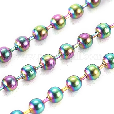 Ионное покрытие (ip) шариковые цепи из нержавеющей стали 304 CHS-H013-04M-2MM-A-1