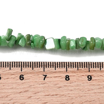 Бусины из натуральных пресноводных ракушек SHEL-B003-01E-1