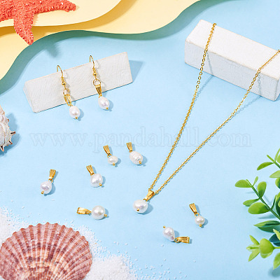 60 шт. 3 подвески из натурального жемчуга PALLOY-CW00001-1