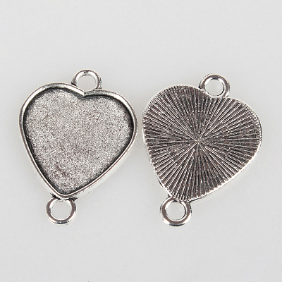 Старинные тибетском стиле сплава сеттинги ободок разъем кабошон TIBE-O001-04AS-1