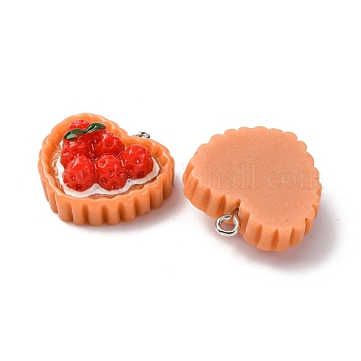 Подвески из непрозрачной смолы CRES-U007-04B-P-1