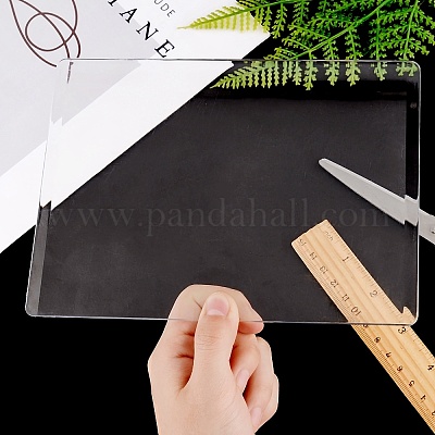 Прозрачная акриловая нажимная пластина OACR-WH0003-31A-1