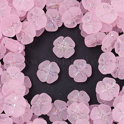 Матовые прозрачные акриловые бусины OACR-P029-19B-05-1